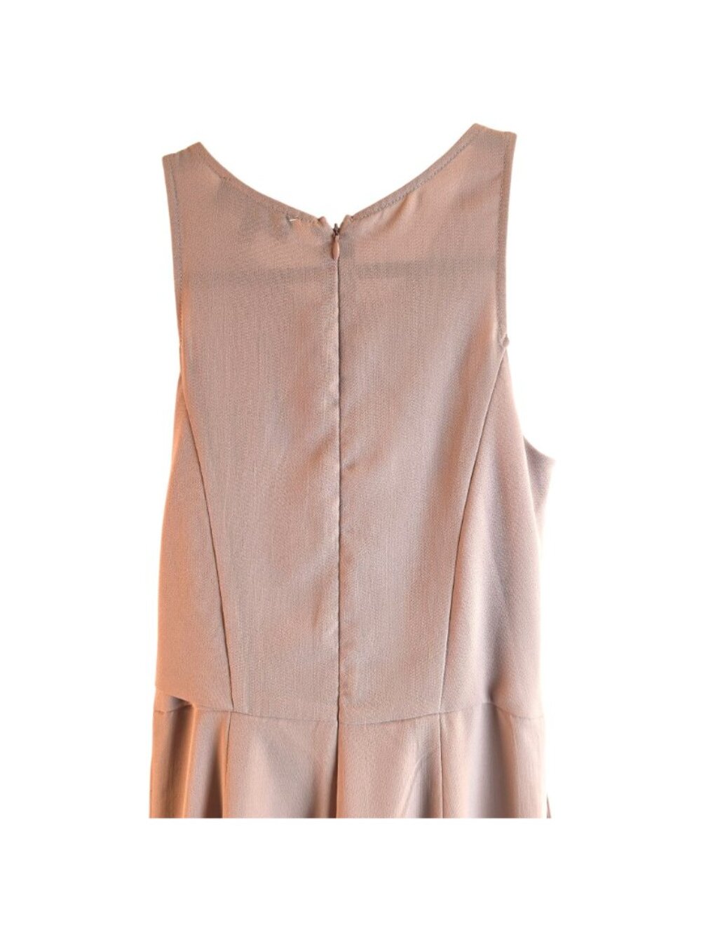 Lulus Mauve Culotte Jumpsuit Women Size S Sleeveless Wide Leg Tie Waist Midi - Picture 6 of 8